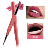 8 Color Double-end Lipsticks Lasting Lipliner Waterproof Profissional Moisturizer Lip Liner Stick Pencil batom matte