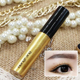 8 Colors Glitter Eyeliner Makeup Natural Waterproof Pigments Shimmer White Gold Silver Make Up Liquid Shining eye liner