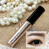 8 Colors Glitter Eyeliner Makeup Natural Waterproof Pigments Shimmer White Gold Silver Make Up Liquid Shining eye liner