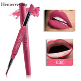 8 Colors Lipstick Matte Lip Liner Waterproof Long Lasting Red Lips Pencil   Tint Lip Stick  Makeup Nude Beauty Cosmetics