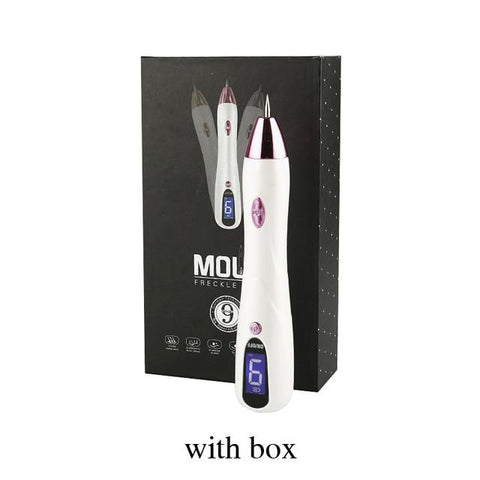 9 Level LCD Plasma Pen LED lighting Laser tattoo/Mole Removal Machine Face Care skin Tag Removal Freckle Wart Dark Spot remover