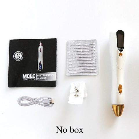 9 Level LCD Plasma Pen LED lighting Laser tattoo/Mole Removal Machine Face Care skin Tag Removal Freckle Wart Dark Spot remover