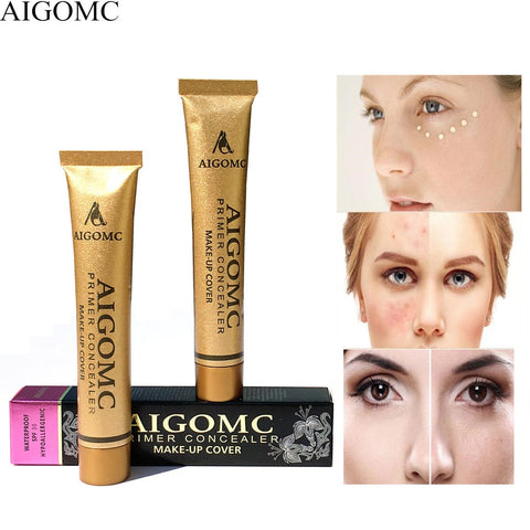AIGOMC New Hot Sale Makeup 14color Base foundation cover Concealer cream of of the skin blemish face eye concealer