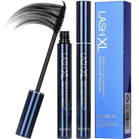 ALOBON Rimel 4D Silk Fiber Lash Mascara Waterproof Black Color Colossal 3d Mascara Volume For Thick Curling Eyelashes Extension