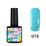 AMEIZII Pure Color UV Nail Gel Polish Nail Art Design Manicure Soak Off Vernis Top Base Coat Gel Nail Polish Lacquer 27Colors