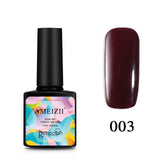 AMEIZII Pure Color UV Nail Gel Polish Nail Art Design Manicure Soak Off Vernis Top Base Coat Gel Nail Polish Lacquer 27Colors