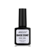 AMEIZII Top Base Coat Soak Off Gel Nail Polish UV LED Nail Primer Builder Fingernail Gel Varnish Transparent Nail Art Lacquer