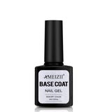 AMEIZII  Top Base Coat UV Nail Polish Gel Transparent Soak Off Long Lasting Primer Nail Art Gel Lacquer Manicure Varnish