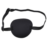 Adult Child Single Eye Cover Silk Eyeshade Sleeping Eye Mask One-eyed Cover Portable Soft Eye Patch Amblyopia Traning Goggles