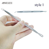 Ameizii 1pcs Acne Removal Needle Blackhead Comedone Acne Pimple Blemish Extractor Remover Stainless Needles Beauty Tool Set