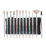 Anmor New Make Up Brushes 12 PCS Professional Blending Eyeshadow Eyebrow Brush For Makeup Beauty Set