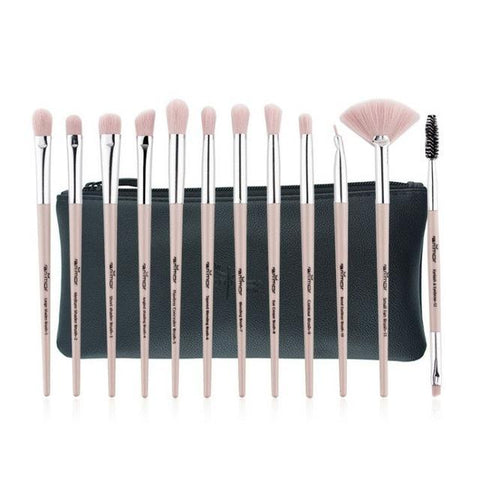Anmor New Make Up Brushes 12 PCS Professional Blending Eyeshadow Eyebrow Brush For Makeup Beauty Set