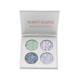 BEAUTY GLAZED Eyeshadow Pallete Cosmetics Makeup Waterproof Natural Glitter Luminous Matte Shimmer Eye Shadow Palette Powder