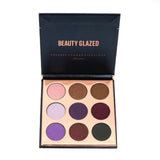 BEAUTY GLAZED Eyeshadow Pallete Cosmetics Makeup Waterproof Natural Glitter Luminous Matte Shimmer Eye Shadow Palette Powder