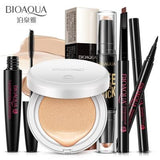 BIOAQUA Make up 5 Pcs/Set Beginners Charm Repair Concealer Makeup BB Cream Eyeliner And Rotating Mascara Waterproof  Mascara