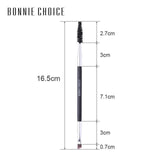 BONNIE CHOICE 3 Color Eyebrow Enhancer Pro Makeup Eyebrows powder Long-lasting Waterproof With Brush Mirror Cosmetic Kits