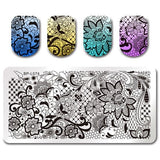 BORN PRETTY 1 Pc 12*6cm Nail Stamping Plate Celebration Valentine's Day Manicure Stencils Nail Art Image Template Tool BPX-L014