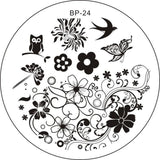 BORN PRETTY 1 Pc 12*6cm Nail Stamping Plate Celebration Valentine's Day Manicure Stencils Nail Art Image Template Tool BPX-L014