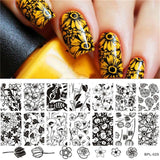 BORN PRETTY 1 Pc 12*6cm Nail Stamping Plate Celebration Valentine's Day Manicure Stencils Nail Art Image Template Tool BPX-L014