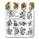 BORN PRETTY 1 Pc 12*6cm Nail Stamping Plate Celebration Valentine's Day Manicure Stencils Nail Art Image Template Tool BPX-L014