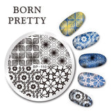 BORN PRETTY 1 Pc 12*6cm Nail Stamping Plate Celebration Valentine's Day Manicure Stencils Nail Art Image Template Tool BPX-L014