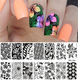 BORN PRETTY 1 Pc 12*6cm Nail Stamping Plate Celebration Valentine's Day Manicure Stencils Nail Art Image Template Tool BPX-L014