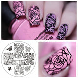 BORN PRETTY 1 Pc 12*6cm Nail Stamping Plate Celebration Valentine's Day Manicure Stencils Nail Art Image Template Tool BPX-L014