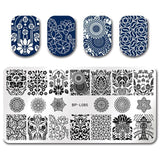 BORN PRETTY 1 Pc 12*6cm Nail Stamping Plate Celebration Valentine's Day Manicure Stencils Nail Art Image Template Tool BPX-L014