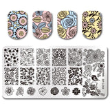 BORN PRETTY 1 Pc 12*6cm Nail Stamping Plate Celebration Valentine's Day Manicure Stencils Nail Art Image Template Tool BPX-L014