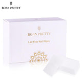 BORN PRETTY 300 Wipes Lint-Free Nail Gel Polish Remover Clean Cotton Pads Wipe Tips Manicure Nail Art Tools