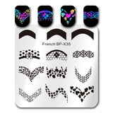 BORN PRETTY 35 Choice Floral Butterfly Pattern Nail Art Stamping Plate Mandala Series DIY Manicure Template Stencil Stamping