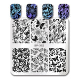 BORN PRETTY 35 Choice Floral Butterfly Pattern Nail Art Stamping Plate Mandala Series DIY Manicure Template Stencil Stamping