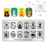 BORN PRETTY 35 Choice Floral Butterfly Pattern Nail Art Stamping Plate Mandala Series DIY Manicure Template Stencil Stamping