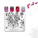 BORN PRETTY 35 Choice Floral Butterfly Pattern Nail Art Stamping Plate Mandala Series DIY Manicure Template Stencil Stamping