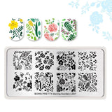 BORN PRETTY 35 Choice Floral Butterfly Pattern Nail Art Stamping Plate Mandala Series DIY Manicure Template Stencil Stamping