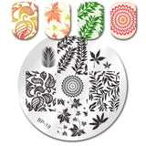 BORN PRETTY 6*6cm Square Nail Stamping Plates Lace Flower Animal Pattern Nail Art Stamp Stamping Template Image Plate