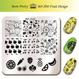 BORN PRETTY 6*6cm Square Nail Stamping Plates Lace Flower Animal Pattern Nail Art Stamp Stamping Template Image Plate