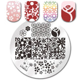 BORN PRETTY 6*6cm Square Nail Stamping Plates Lace Flower Animal Pattern Nail Art Stamp Stamping Template Image Plate