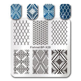 BORN PRETTY 6*6cm Square Nail Stamping Plates Lace Flower Animal Pattern Nail Art Stamp Stamping Template Image Plate