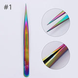 BORN PRETTY Chameleon Rainbow Nail Cuticle Pusher Clipper Scissor Nipper Tweezer Picker Steel Manicure Nail Art Tools