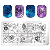 BORN PRETTY Flamingo Stamping Templates Summer Fruit Cartoon Animals Geometric Symbol Texture Starfish Floral Nail Stamp Plate