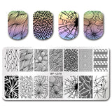 BORN PRETTY Flamingo Stamping Templates Summer Fruit Cartoon Animals Geometric Symbol Texture Starfish Floral Nail Stamp Plate