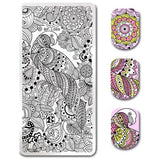 BORN PRETTY Floral Stamping Template Rectangle Various Flower Pattern Nail Art Stamp Image Plate