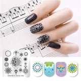 BORN PRETTY Geometry Fruit Nail Art Stamp Template Mandala Baroque Floral Animal Lace Ethnic Image Stamping Plate Manicure Tools