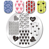 BORN PRETTY Geometry Lace Nail Stamping Plate Space Leaves Flowers Animals Manicure Nail Template Stencil