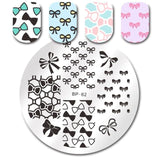 BORN PRETTY Geometry Lace Nail Stamping Plate Space Leaves Flowers Animals Manicure Nail Template Stencil