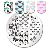 BORN PRETTY Halloween Arabesque Nail Art Stamp Template Geometry Arrow Full Lace Flower Nail Stamping Plates Manicure Tools