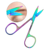 BORN PRETTY Rainbow Chameleon Nail Art Cuticle Pusher Cutter Nipper Clipper Dead Skin Remover Tweezer Manicure Nail Art Tool