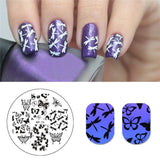 BORN PRETTY Square Nail Stamping Template Cat Tiger Leopard Eye Manicure Nail Art Image Plate Nail Art Print Stencil BP-X50