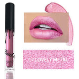 BUD K Brand Lip Gloss&Lip Liner Lip Makeup Kit 10 Colors Liquid Lipstick Matte Velvet Lipgloss Long Lasting Tint Lipstick Makeup